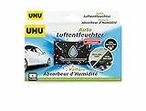 UHU 53495 - Deumidificatore per auto, riutilizzabile, per evitare problemi di umidità in auto, 300 g, colore: nero
