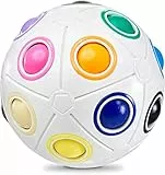 Magic Rainbow Ball - Grande Palla Arcobaleno - Palla Magica, Cubo Antistress, Fidget Cube Perfetto Come Gadget Compleanno Per Bambini E Adulti