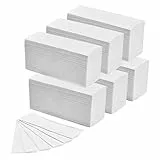 Inbagno 6 Confezioni da 150 Salviette Asciugamani Monouso, 100% Cellulosa, 24cm x 21 cm, Piegate a Z per Dispenser Carta