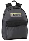 FORTNITE - Zaino Scuola Unisex per Bambini e Ragazzi con Spallacci Regolabili e Retro Imbottito, Chiusura Principale e Tasca Frontale con ZIP, Zaino Viaggio - Ufficiale Fortnite