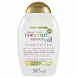 OGX Balsamo Capelli, Olio Miracoloso di Cocco, per Capelli Secchi Dannegiatti o Crespi, 385 ml
