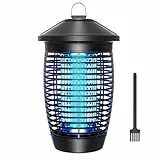 PALONE Lampada Antizanzare Elettrica, Aggiornamento per il 2023, 4500V 20W UV Zanzariera Elettrica Impermeabile IPX4, Insetticida Zanzare per Casa Giardino Interno Esterno, con 1 Spazzole Pulite
