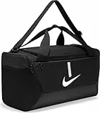 Nike Academy Borse Sportive Black/Black/White One Size, 53 x 26 x 28 cm 500 grammi