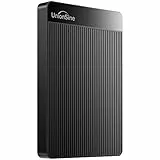 UnionSine Hard Disk Esterno 2,5' 5TB Ultra Slim Portatile USB3.0 SATA HDD Storage per PC, Macbook, PS4, PS5, Xbox series, Wii u, TV (Nero) HD2510