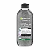 Garnier SkinActive Acqua Micellare Gel Purificante con Carbone, Detergente e Opacizzante, Per Tutti i Tipi di Pelle, Senza Risciacquo, Formula Vegana, 400 ml