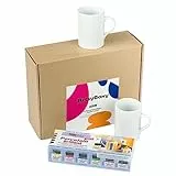 creotio.art Set da pittura fai da te, tazza in porcellana da dipingere, regalo creativo per bambini e adulti