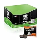 100 CAPSULE POP CAFFE' E-MIO 1 INTENSO COMPATIBILI LAVAZZA A MODO MIO
