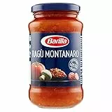 Barilla Sugo Ragù Montanaro, Salsa Pronta al Pomodoro con Salsiccia e Funghi, 400g