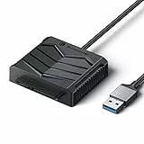 Yottamaster Adattatore da SATA a USB 3.0, cavo per lettore di dischi rigidi IDE per HDD IDE da 2,5 pollici e HDD/SSD SATA (supporta UASP)