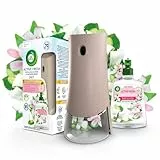Air Wick Active Fresh Deodorante per Ambienti, Diffusore Automatico senza gas, Confezione con 1 Diffusore, 1 Ricarica alla Fragranza Bouquet di Gelsomini 228ml, 2 Pile AA, Neutralizza Odori 24/7