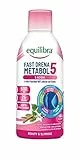 Equilibra Integratori Alimentari, Fast Drena 5 Metabol, Integratore Drenante a Base di 9 Ingredienti Funzionali Attivi 100% Naturali, con Cromo, Drenaggio e Depurazione, Gusto Frutti Rossi, 500 ml