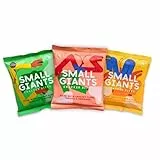 SMALL GIANTS®| Snack Proteici con Farina di Grillo - Mix - Cracker Proteici gusti Pomodoro&Origano, Rosmarino&Timo, Curcuma&Paprika. Proteine Sostenibili, Senza Zuccheri Aggiunti, Low Carb Chips