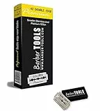 Scatola di 40 lame doppie per rasoio di sicurezza e rasoio a mano libera con lame intercambiabili. ✮ BARBER TOOLS ✮