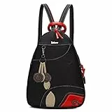 Eshow Zaino da Donna alla Moda per Multi-occasioni, Borsa e Zainetto Casual per Uso Quotidiano come Shopping, Scuola, Viaggio, Università, Lavoro
