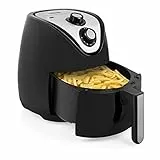 Tristar Friggitrice ad Aria Airfryer, 4.5 Litri, 1500 W, 4.5 Litri, Timer, Plastica, Nero, FR-6994