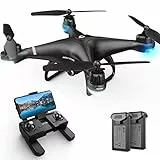Holy Stone HS110G Drone GPS con fotocamera 1080P HD Live per bambini, quadricottero radiocomandato con Follow Me, 2 batterie a lunga durata, ritorno automatico, con app per cellulare FPV controllato