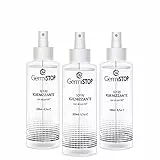 GERMISTOP Igienizzante mani 3x200ml con Alcool 80% e Glicerina, Spray Igienizzante Superfici con Formula Potenziata