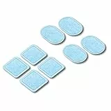 Beurer EM 22 Kit di Post-Vendita Set di Ricambio con 8 Cuscinetti Gel Autoadesivi e 3 Batterie