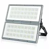YIQIBRO Faretto LED Esterno 200W, Faro LED Esterno 20000 Lumen, Luce di Sicurezza, Faretti LED, Luce Bianca 7000K Impermeabile IP67 per Giardino, Cortile, Garage, Parcheggio, Magazzino