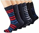 Tommy Hilfiger CLSSC SOCK, Calzini, Uomo, Blu (Blue Combo), 39-42