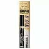 Max Factor Mascara Volumizzante Divine Lashes con Applicatore Ultra Morbido, 001 Black