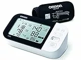 OMRON - Misuratore di Pressione e Battito da Braccio, M7 Intelli IT, HEM-7361T-EBK, Bracciale IntelliWrap 22-42 cm, Tecnologia Intellisense, Clinicamente Validato, AFib, Batterie, Custodia