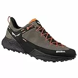 Salewa MS Dropline Leather Scarpe da Trail Running, Bungee Cord/Black, 43 EU