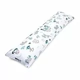 Totsy Baby Cuscino per chi dorme sul fianco con imbottitura e rivestimento: 145 x 40 cm cuscino per allattamento cuscino per gravidanza cuscino di posizionamento per neonati e adulti Africa