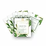 FOREO Green Tea, maschera viso UFO per pelle grassa e imperfezioni, confezione con 6 unità, antiossidante, idratante, tè verde ed estratto di Ulmus, naturale e cruelty free, compatibile con UFO/UFO 2