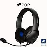 PDP Cuffie Stereo LVL40 per Playstation 4 & 5, Nero