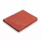 Jaimie Jacobs SLIMSTAR Portafoglio Uomo Piccolo con protezione RFID Porta Carte di Credito (Marrone)