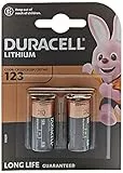 Duracell CR123 Batteria al Litio per foto ultra, confezione da 2 pile