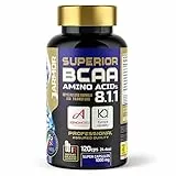 J.Armor Bcaa 120 Capsule Aminoacidi Ramificati 8.1.1 + Vitamina B6 Aminoacidi Kyowa Ajinomoto Preworkout Massa Muscolare Capsula formula 8 1 1 da 1000 mg (120 capsule)