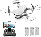 4DRC V9 720P Drone con Telecamera HD FPV, Un Pulsante di Decollo/Atterraggio, modalità Senza Testa, G-Sensore, Volo Circolare, 3D Flip, Funzione di Hovering, Adatto ai Principianti e Bambini