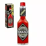Salsa Piccante Tabasco Scorpion Sauce Extra Extra Hot Bottiglia Vetro 60 ml