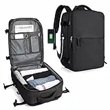 SZLX Zaino Ryanair 40x20x25 Bagaglio a Mano Borse da Cabina per Easyjet 45x36x20 da Viaggio donna con porta ricarica USB, Zaino Computer Impermeabile Casual Daypack
