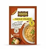 Valsugana, Polenta con Funghi, Facile e Veloce, Confezione da 80g, Preparato per Polenta Rapida, Pronta in 5 Minuti, Senza Glutine