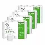 Papernet Bio Tech - Carta Igienica 407575, 4 Confezioni da 24 Rotoli in Pura Cellulosa da 19,8 m Ciascuno, 2 Veli, 180 Strappi da 9,5x11cm