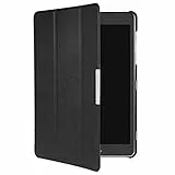 EasyAcc Custodia Cover Compatibile con Samsung Galaxy Tab A 9.7, Ultra Sottile Smart Cover in Pelle con Sonno/Sveglia Funzione Compatibile con Samsung Galaxy Tab A 9.7 T550 Tablet - Nero