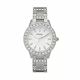 Fossil Orologio Jesse da donna, movimento al quarzo, cassa in acciaio inossidabile 34 mm e bracciale in acciaio inossidabile, ES2362