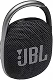 JBL CLIP 4 Speaker Bluetooth Portatile, Cassa Altoparlante Wireless con Moschettone Integrato, Design Compatto, Resistente ad Acqua e Polvere IPX67, fino a 10 h di Autonomia, USB, Nero