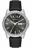 Armani Exchange Orologio Analogueico Quarzo Uomo con Cinturino in Pelle AX1735