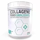 Collagene in polvere per pelle capelli, unghie e tessuto connettivo