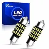 GZ5CG C5W 31MM LED Lampadina Bianco 6418 Lampadine Festone 3014 27 SMD 300LM 6500K per Auto Cupola Mappa Porta Cortesia Luci di Licenza