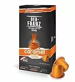 Capsule di caffè compatibili Nespresso, 1 x 10 Capsule, aromatizzato al Caramello