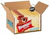 8X Motta Biancori Snack di Cioccolato Bianco con Riso Croccante Biancorì 110g [CAIYA® BOX da 8 Confezioni]