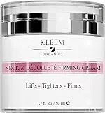 Crema Collo e Décolleté Lifting con Peptidi e Retinolo - Crema Rassodante Antietà con Azione Intensiva Antirughe con Effetto Immediato- per Pelli Mature - 50ml