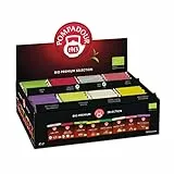 Pompadour, Bio Premium Selection Box, Cofanetto di Tè e Infusi Biologici Assortiti, 120 Filtri (8 Miscele Assortite da 15 Filtri), Selezione Pregiata di Tè e Infusi Senza Lattosio, Glutine e Allergeni