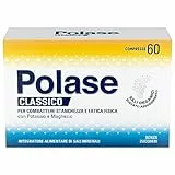 Polase Classico, Integratore Alimentare di Magnesio e Potassio, Contro Stanchezza e Fatica Fisica, Caldo, Sali Minerali Organici, 60 Compresse