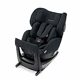 RECARO Kids, Salia, i-Size, Reboarder per neonati, Semplice da usare, Protezioni Laterali, Soffice riduttore, Poggiatesta Regolabile, Cinturine integrate, Safety System 4 stelle, Prime Mat Black